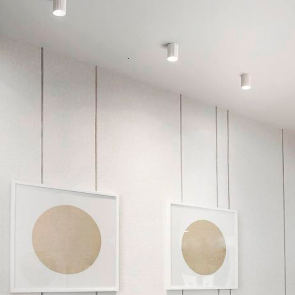 Faretto Spot da Soffitto a in Gesso Verniciabile 852 – ISYLUCE | Design Pulito e Contemporaneo