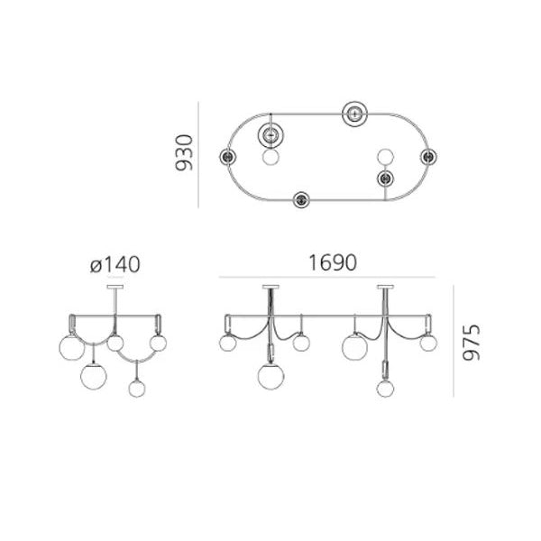 Artemide - NH S5 Ellittica design Neri&Hu
