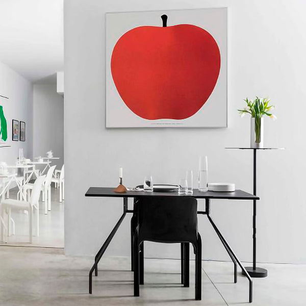 ONE, THE APPLE de Enzo Mari para Danese – Diseño icónico y significado de perfección Póster serigrafiado