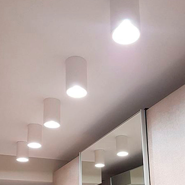 Faretto Spot da Soffitto in Gesso Verniciabile 828 – ISYLUCE | Design Pulito e Contemporaneo