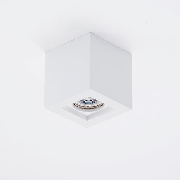 Faretto Spot da Soffitto in Gesso Verniciabile 825 – ISYLUCE | Design Pulito e Contemporaneo