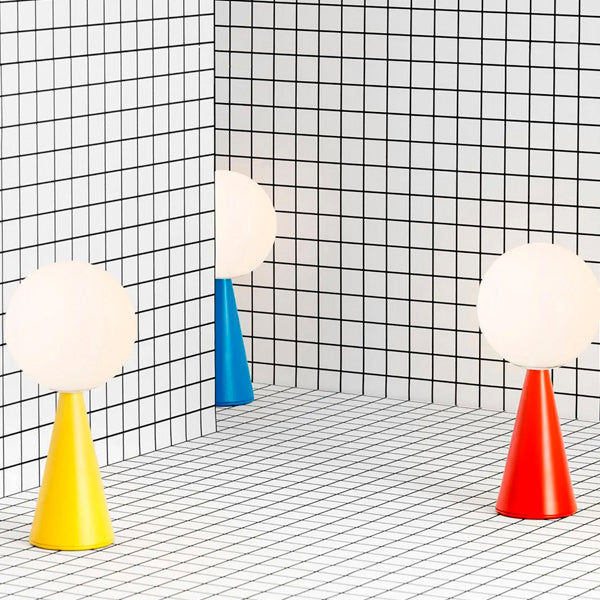 Lámpara de mesa Bilia Mini de FontanaArte - Diseño icónico de Gio Ponti