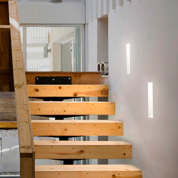 Lampada Segnapasso di Grandi Dimensioni in Gesso per cartongesso e muratura 843 – ISYLUCE | Design Moderno e Architettonico