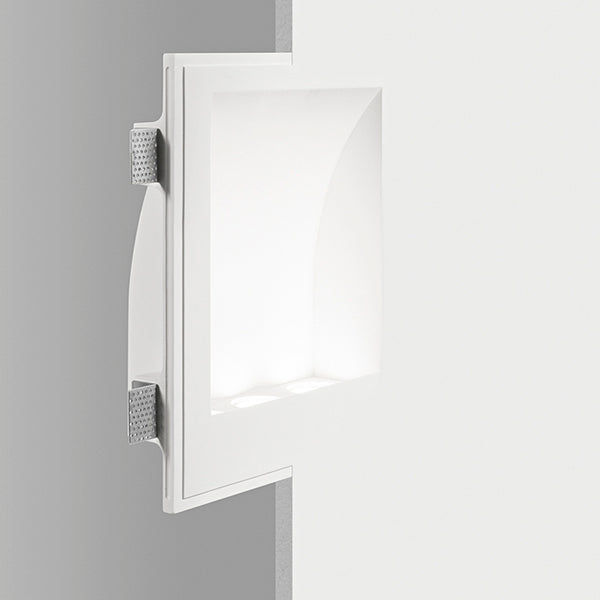 Applique da Incasso Totale in Gesso Verniciabile 844 – ISYLUCE | Luce Indiretta e Design Architettonico