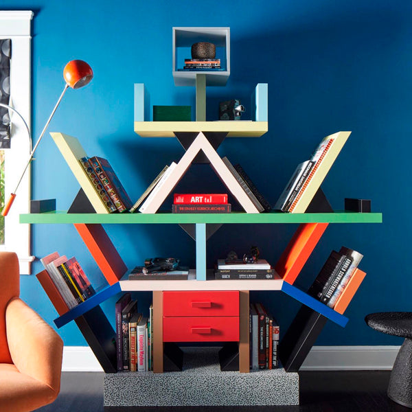 Librería Memphis Carlton: icono de diseño y funcionalidad