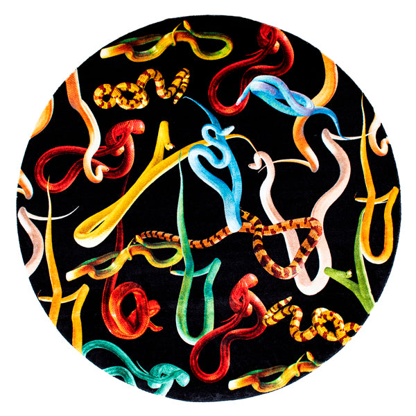 SELETTI - TOILETPAPER SNAKES TAPPETO ROTONDO