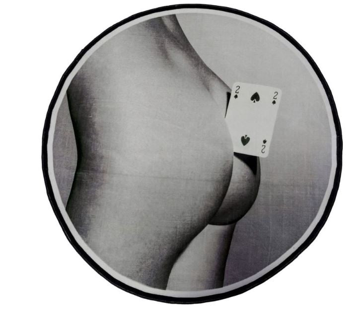 SELETTI - TOILETPAPER TWO OF SPADES TAPPETO ROTONDO