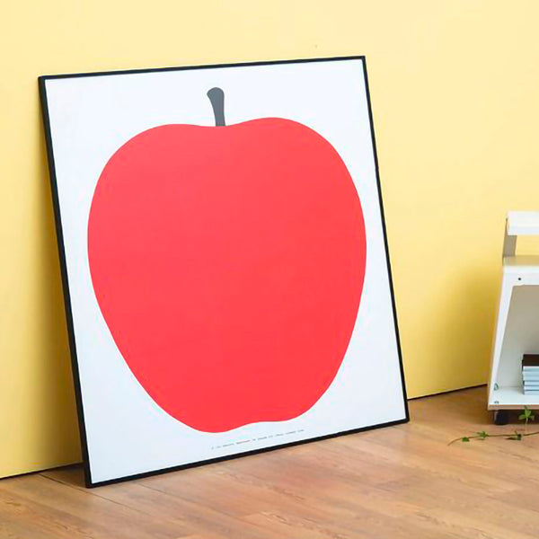 ONE, THE APPLE de Enzo Mari para Danese – Diseño icónico y significado de perfección Póster serigrafiado