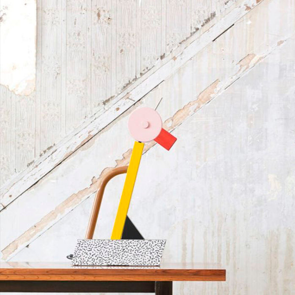 Lámpara de mesa Memphis Tahiti - Diseño único de Ettore Sottsass