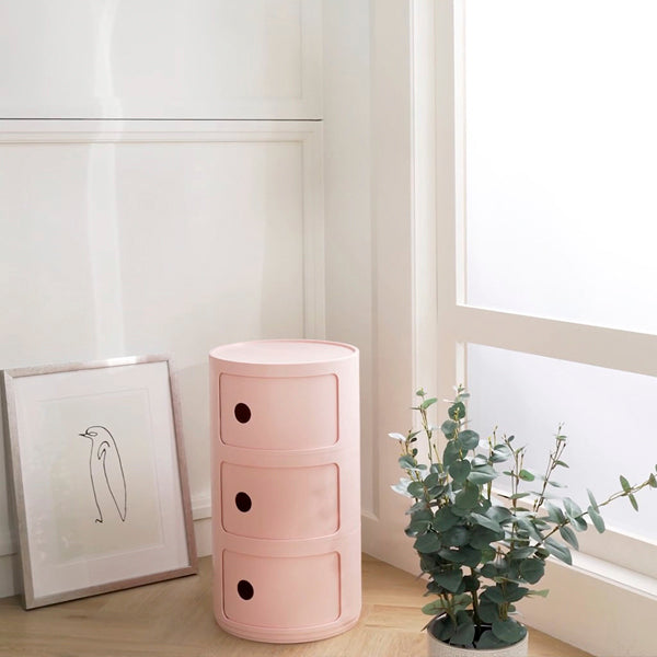 Componibili Bio by Kartell – Mesitas de noche Contenedores modulares de bioplástico