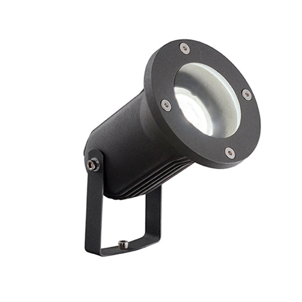 Faretto Benaco da Esterno GU10 in Alluminio – Design Industriale, IP65, Resistente, 3 Colori