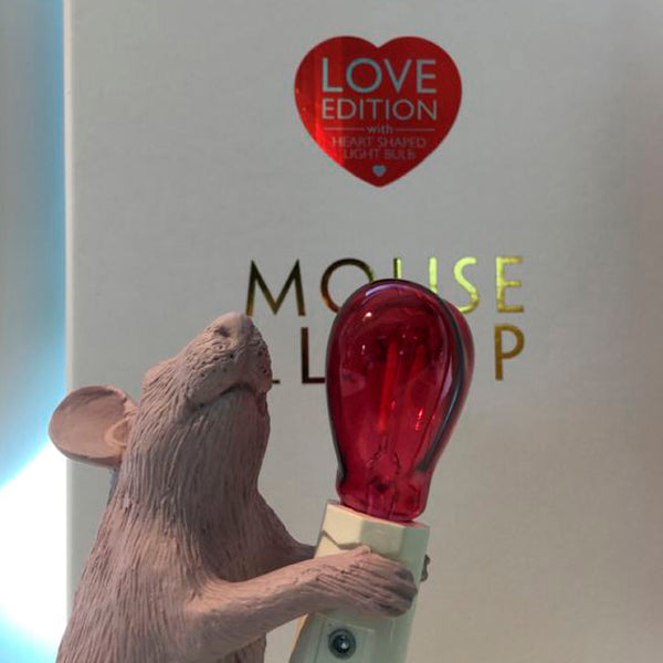 Seletti - LÁMPARA RATÓN EDICIÓN LOVE
