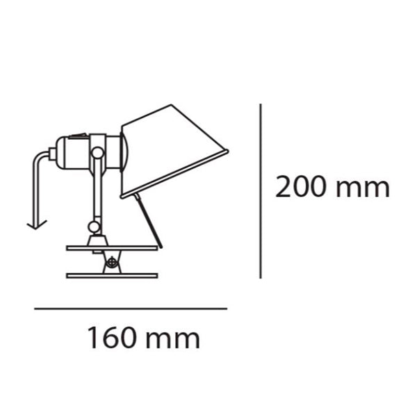 Artemide - Tolomeo Pinza MICRO