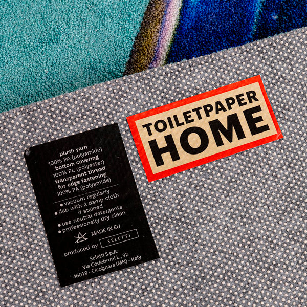 Seletti - Tappeto serpenti TOILETPAPER HOME
