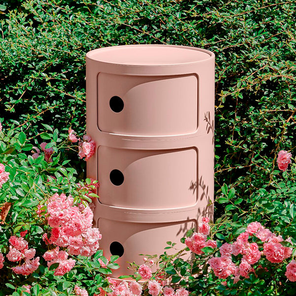 Componibili Bio by Kartell – Mesitas de noche Contenedores modulares de bioplástico