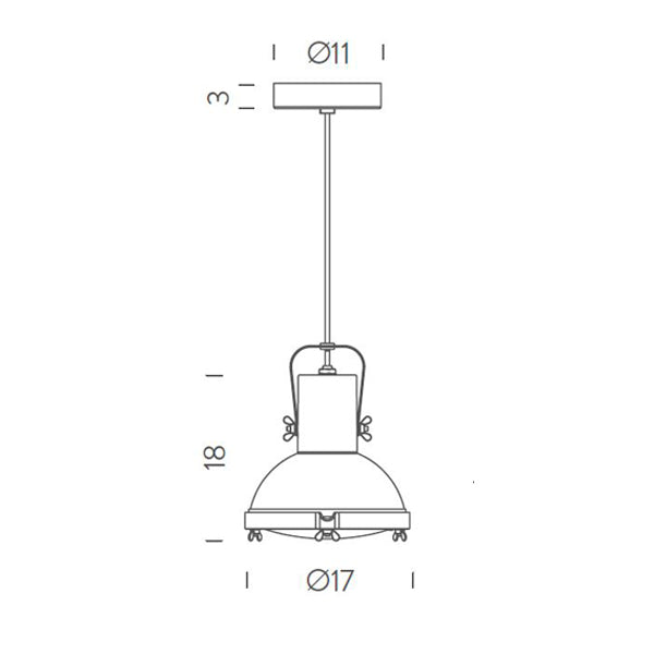 Nemo - PROJECTEUR 165 Suspensión