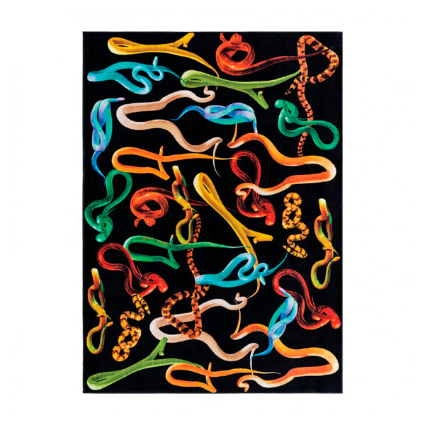 Seletti - Tappeto serpenti TOILETPAPER HOME