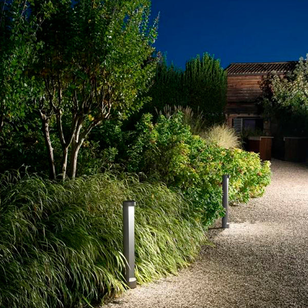 Aspen tonda Grande di ISYLUCE – Palina da Giardino LED 15W, H 800 mm, Luce Morbida 3000K, IP54