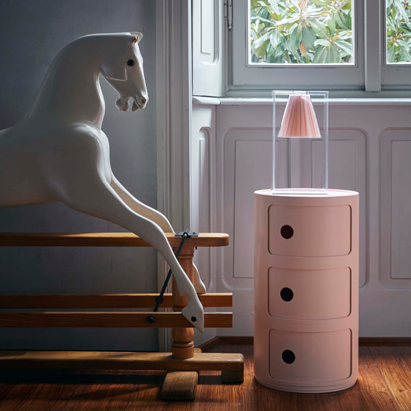 Componibili Bio by Kartell – Mesitas de noche Contenedores modulares de bioplástico