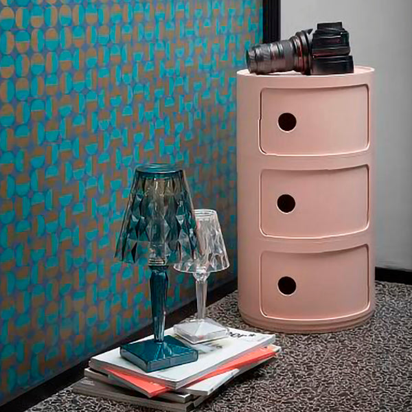 Componibili Bio by Kartell – Mesitas de noche Contenedores modulares de bioplástico