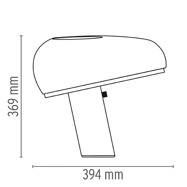 Flos - Snoopy, icono del diseño Achille y Pier Giacomo Castiglioni