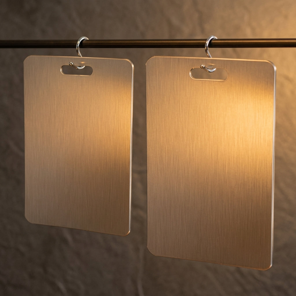 Tagliere in acciaio inox
