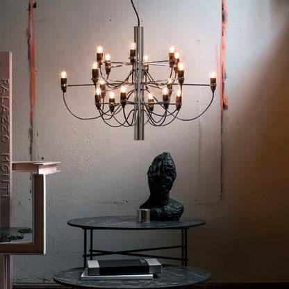Flos - 2097 lampada a sospensione 18 luci designer Gino Sarfatti
