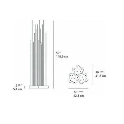 Artemide - Reeds lampada da terra Outdoor ad immersione IP68 LED