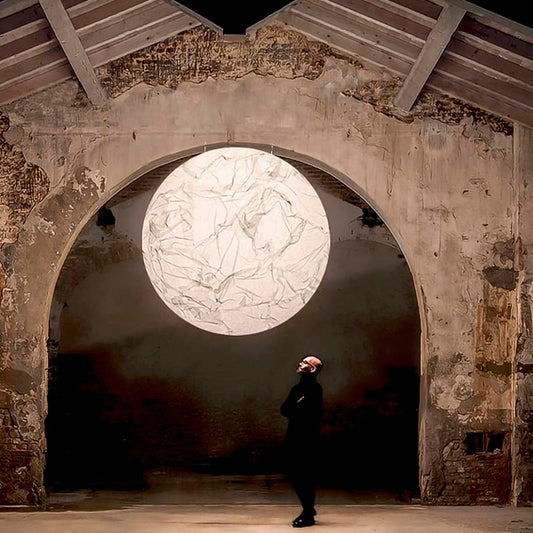 Davide Groppi - Moon Design Raffinato La Luna dentro casa