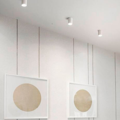 Faretto Spot da Soffitto a in Gesso Verniciabile 852 – ISYLUCE | Design Pulito e Contemporaneo