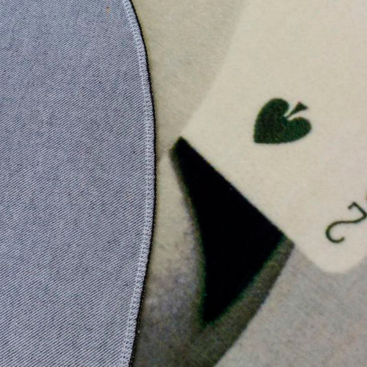 SELETTI - TOILETPAPER TWO OF SPADES TAPPETO ROTONDO