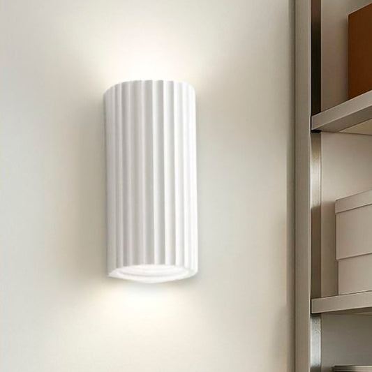 Applique da Parete Doppia Emissione in Gesso Verniciabile 854 – ISYLUCE | Design Moderno a Luce Su e Giù