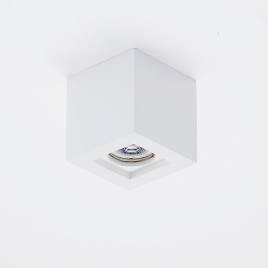 Faretto Spot da Soffitto in Gesso Verniciabile 825 – ISYLUCE | Design Pulito e Contemporaneo