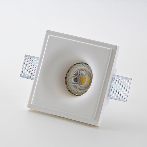 Faretto da Incasso in Gesso Verniciabile 803 – Isyluce | Per Cartongesso e Muratura