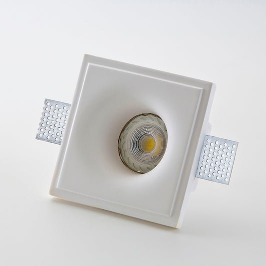 Faretto da Incasso in Gesso Verniciabile 803 – Isyluce | Per Cartongesso e Muratura