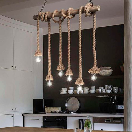 Idea Lux - Canapa sospensione in Bambu e Canapa