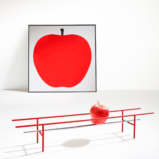 ONE, THE APPLE de Enzo Mari para Danese – Diseño icónico y significado de perfección Póster serigrafiado