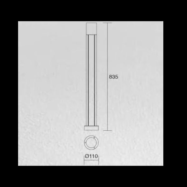 Bellagio Grande di ISYLUCE – Palina da Giardino LED, Luce Morbida, IP54