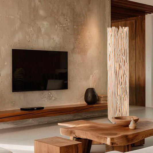 Idea Lux - DriftWood Piantana composta da rami naturali