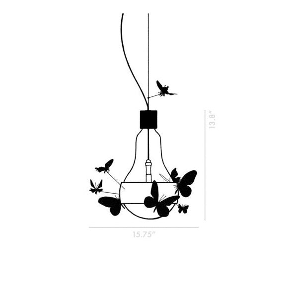 Ingo Maurer - Johnny B. Butterfly Lampada a Sospensione