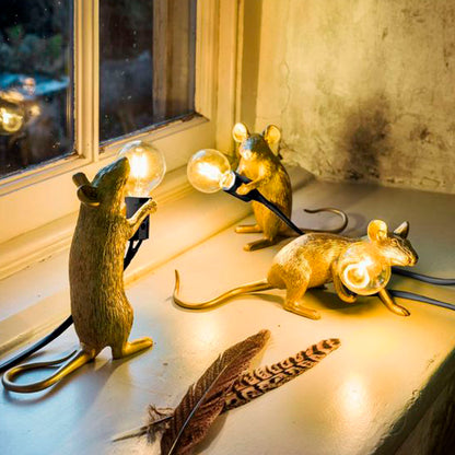Seletti - LÁMPARA MOUS ORO