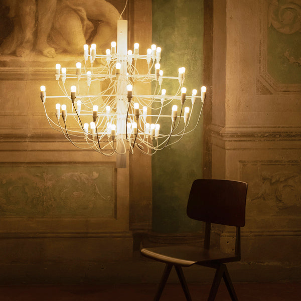 Flos - 2097 50 luci lampada a sospensione designer Gino Sarfatti
