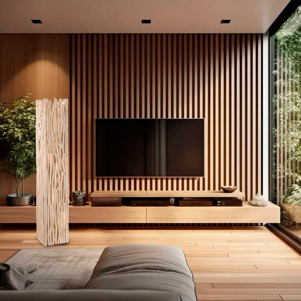 Idea Lux - DriftWood Piantana composta da rami naturali