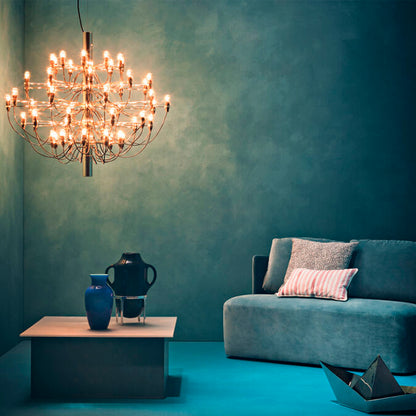 Flos - 2097 50 luci lampada a sospensione designer Gino Sarfatti
