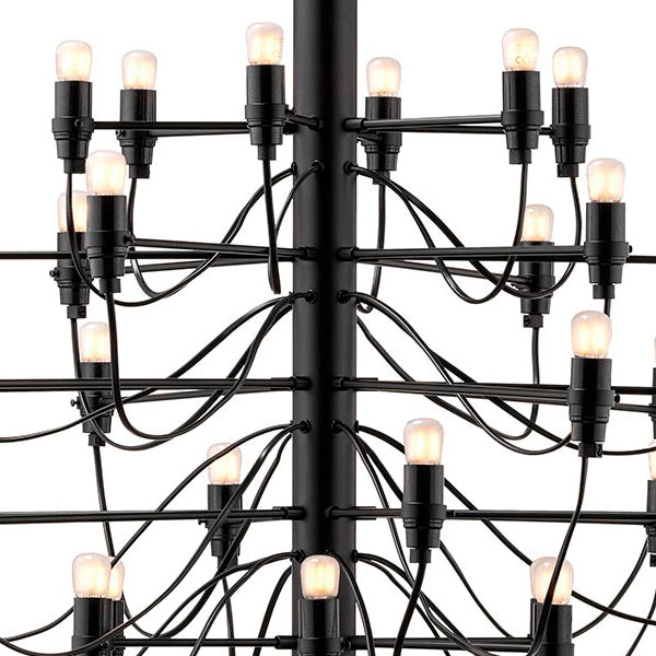 Flos - 2097 lampada a sospensione 18 luci designer Gino Sarfatti