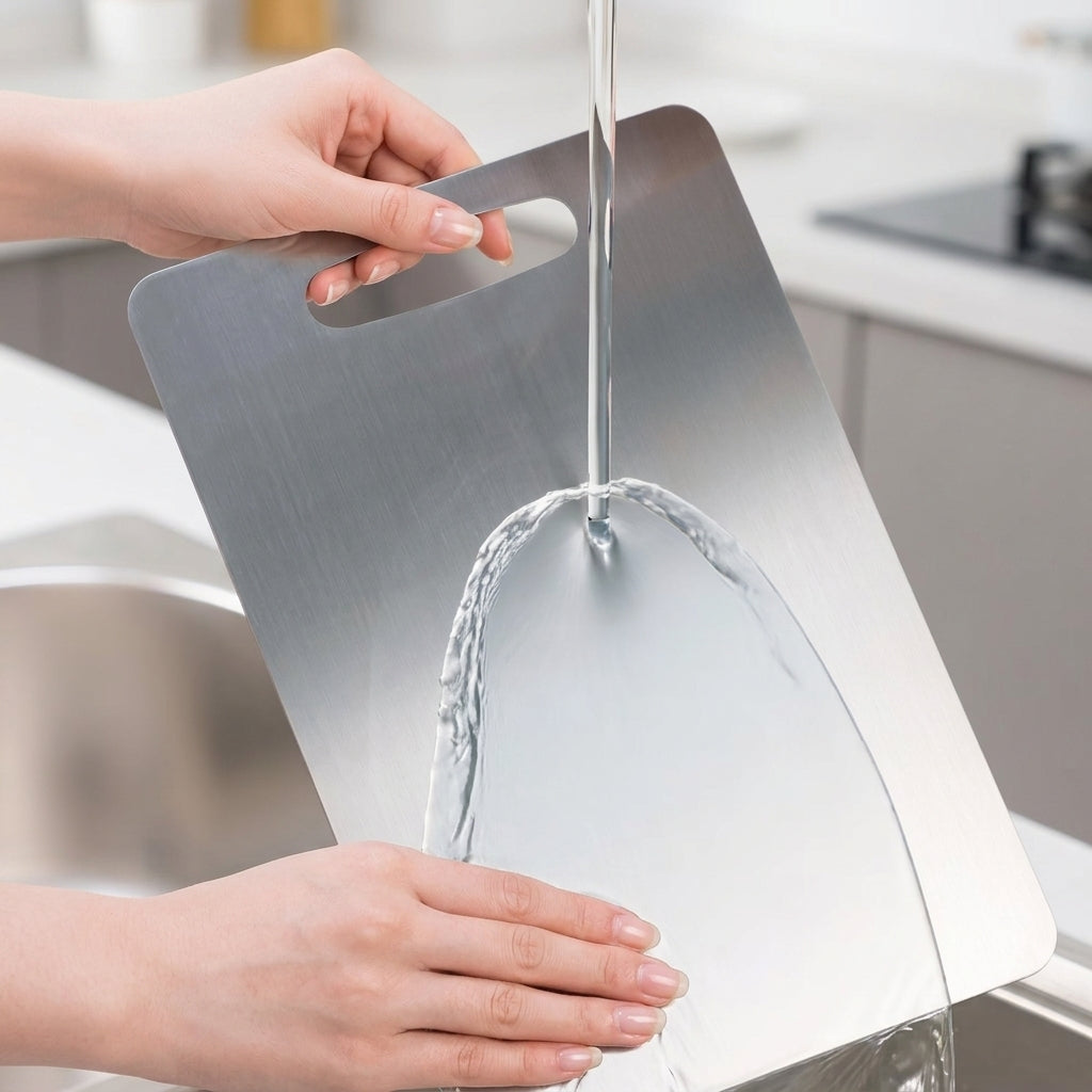 Tagliere in acciaio inox