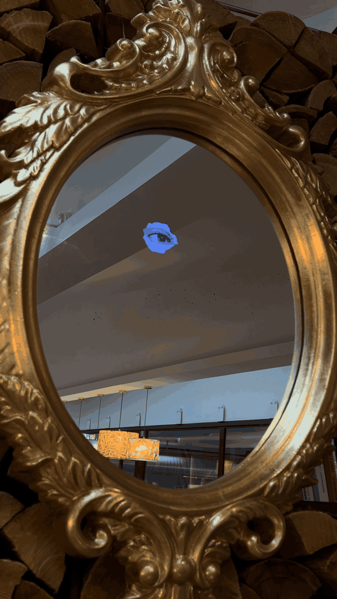 Seletti - Ciclope specchio con occhio in movimento